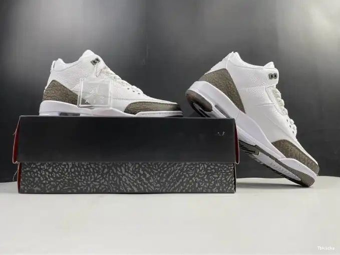 Cheap TBK 3 Air Jordan Retro 136064-122 (2018) Mocha 0511